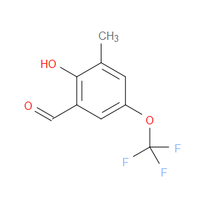 2-Hydroxy-3-methyl-5-(trifluoromethoxy)benzaldehyde