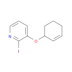 3-(2-Cyclohexen-1-yloxy)-2-iodopyridine