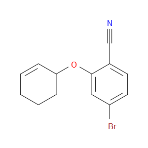 Benzonitrile, 4-bromo-2-(2-cyclohexen-1-yloxy)-