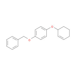 1-(2-Cyclohexen-1-yloxy)-4-(phenylmethoxy)benzene