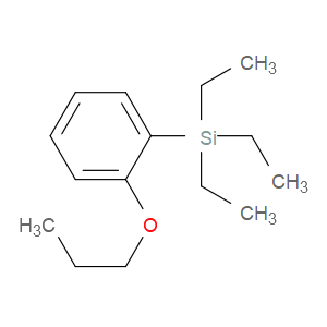 triethyl(2-propoxyphenyl)silane