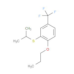 isopropyl(2-propoxy-5-(trifluoromethyl)phenyl)sulfane
