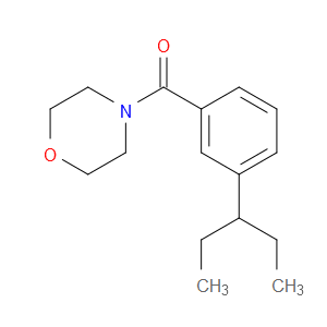 morpholino(3-(pentan-3-yl)phenyl)methanone
