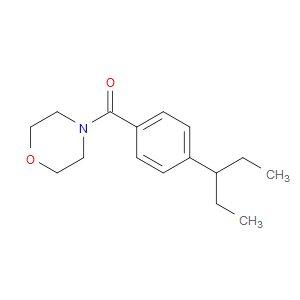 morpholino(4-(pentan-3-yl)phenyl)methanone