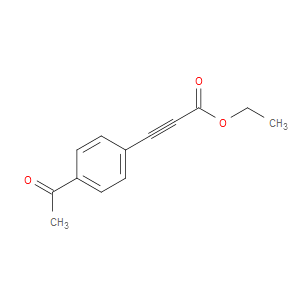 Ethyl 3-(4-acetylphenyl)-2-propynoate