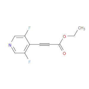 Ethyl 3-(3,5-difluoro-4-pyridinyl)-2-propynoate