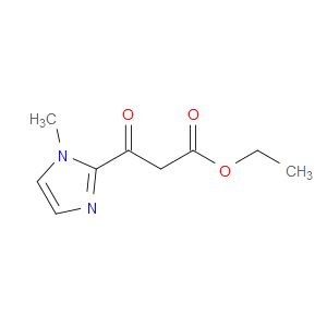 Ethyl 1-methyl-β-oxo-1H-imidazole-2-propanoate