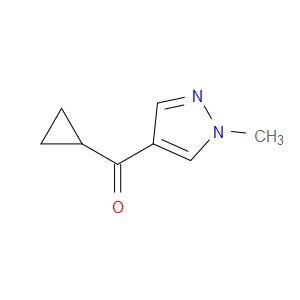Cyclopropyl(1-methyl-1H-pyrazol-4-yl)methanone