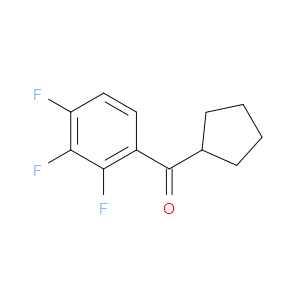 Cyclopentyl(2,3,4-trifluorophenyl)methanone