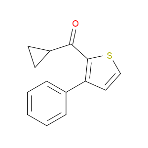 cyclopropyl(3-phenylthiophen-2-yl)methanone