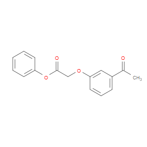 Phenyl 2-(3-acetylphenoxy)acetate