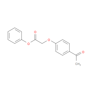 Phenyl 2-(4-acetylphenoxy)acetate