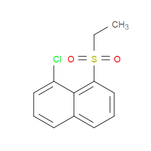1-chloro-8-(ethylsulfonyl)naphthalene