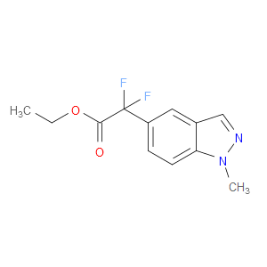 ethyl 2,2-difluoro-2-(1-methyl-1H-indazol-5-yl)acetate
