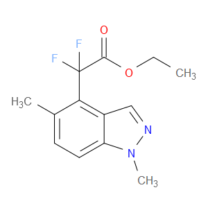 ethyl 2-(1,5-dimethyl-1H-indazol-4-yl)-2,2-difluoroacetate