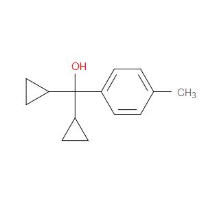 α,α-Dicyclopropyl-4-methylbenzenemethanol