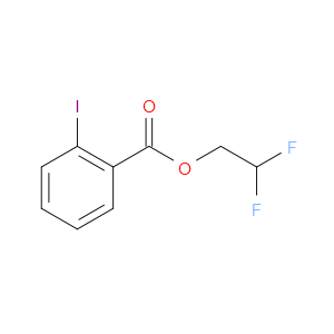 Benzoic acid, 2-iodo-, 2,2-difluoroethyl ester