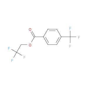 Benzoic acid, 4-(trifluoromethyl)-, 2,2,2-trifluoroethyl ester
