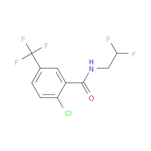 Benzamide, 2-chloro-N-(2,2-difluoroethyl)-5-(trifluoromethyl)-