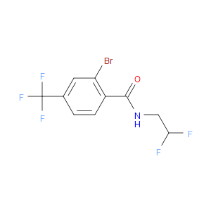 Benzamide, 2-bromo-N-(2,2-difluoroethyl)-4-(trifluoromethyl)-