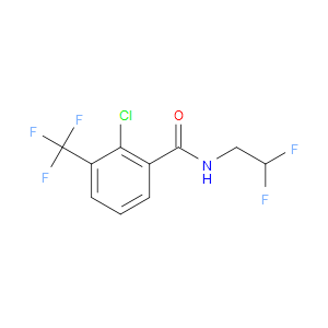 Benzamide, 2-chloro-N-(2,2-difluoroethyl)-3-(trifluoromethyl)-