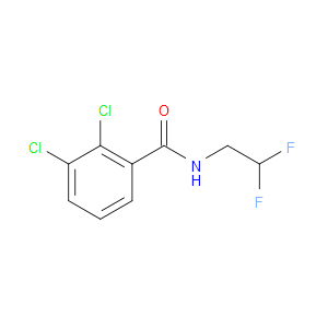 Benzamide, 2,3-dichloro-N-(2,2-difluoroethyl)-