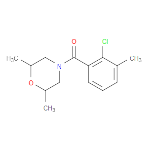 Methanone, (2-chloro-3-methylphenyl)(2,6-dimethyl-4-morpholinyl)-