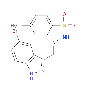 N'-((5-bromo-1H-indazol-3-yl)methylene)-4-methylbenzenesulfonohydrazide