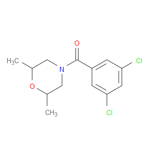 (3,5-Dichlorophenyl)(2,6-dimethyl-4-morpholinyl)methanone
