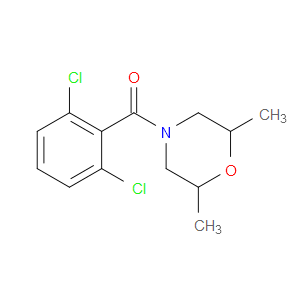 (2,6-Dichlorophenyl)(2,6-dimethyl-4-morpholinyl)methanone