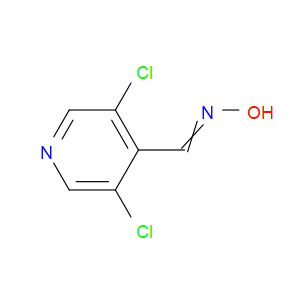 4-Pyridinecarboxaldehyde, 3,5-dichloro-, oxime