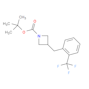 tert-butyl 3-(2-(trifluoromethyl)benzyl)azetidine-1-carboxylate