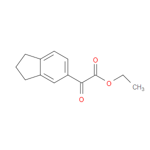 ethyl 2-(2,3-dihydro-1H-inden-5-yl)-2-oxoacetate