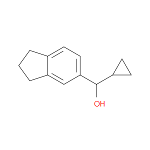 cyclopropyl(2,3-dihydro-1H-inden-5-yl)methanol