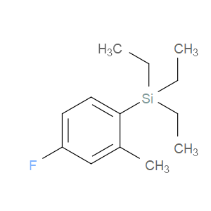 triethyl(4-fluoro-2-methylphenyl)silane