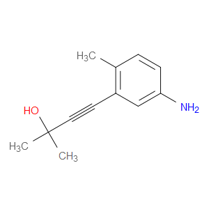 4-(5-Amino-2-methylphenyl)-2-methyl-3-butyn-2-ol
