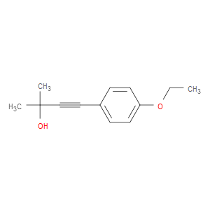 4-(4-Ethoxyphenyl)-2-methyl-3-butyn-2-ol