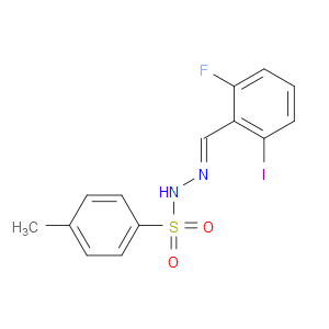 N'-(2-fluoro-6-iodobenzylidene)-4-methylbenzenesulfonohydrazide