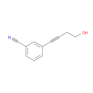 3-(4-Hydroxy-1-butyn-1-yl)benzonitrile
