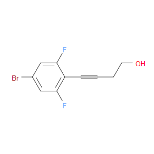 4-(4-Bromo-2,6-difluorophenyl)-3-butyn-1-ol