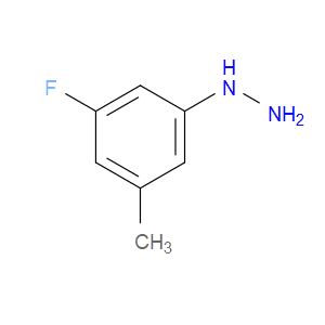Hydrazine, (3-fluoro-5-methylphenyl)-