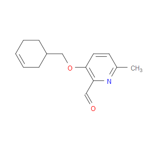 3-(3-Cyclohexen-1-ylmethoxy)-6-methyl-2-pyridinecarboxaldehyde