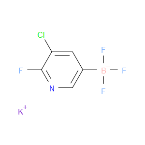 potassium (5-chloro-6-fluoropyridin-3-yl)trifluoroborate