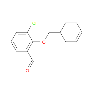 3-Chloro-2-(3-cyclohexen-1-ylmethoxy)benzaldehyde