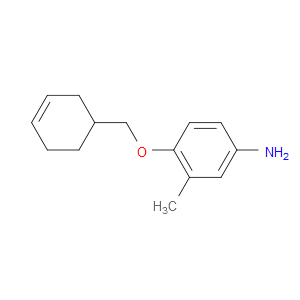 4-(3-Cyclohexen-1-ylmethoxy)-3-methylbenzenamine