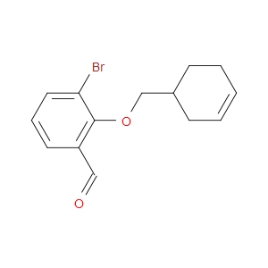 3-Bromo-2-(3-cyclohexen-1-ylmethoxy)benzaldehyde