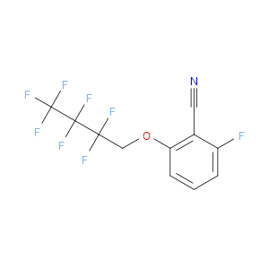 Benzonitrile, 2-fluoro-6-(2,2,3,3,4,4,4-heptafluorobutoxy)-