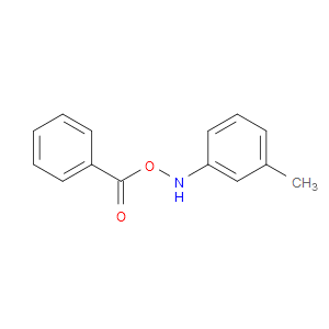 N-(Benzoyloxy)-3-methylbenzenamine