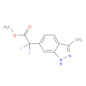 Methyl α,α-difluoro-3-methyl-1H-indazole-6-acetate
