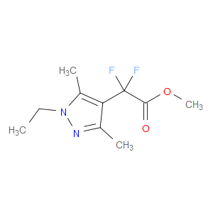 Methyl 1-ethyl-α,α-difluoro-3,5-dimethyl-1H-pyrazole-4-acetate